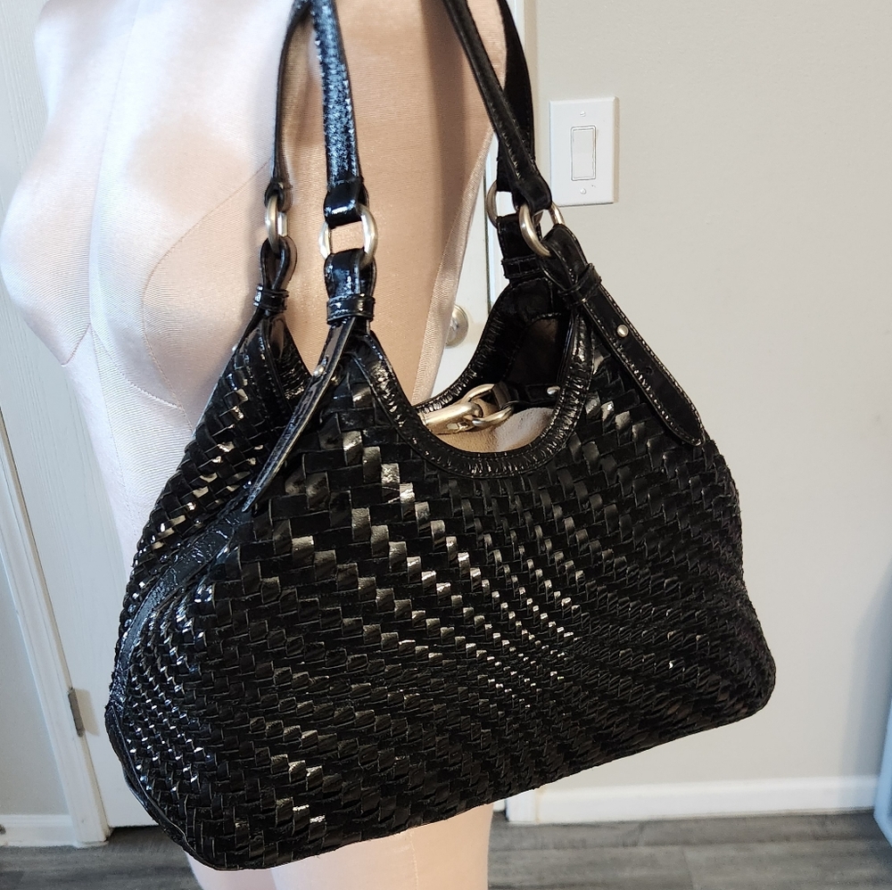 Cole Haan Genevieve Large Triangle Woven Tote